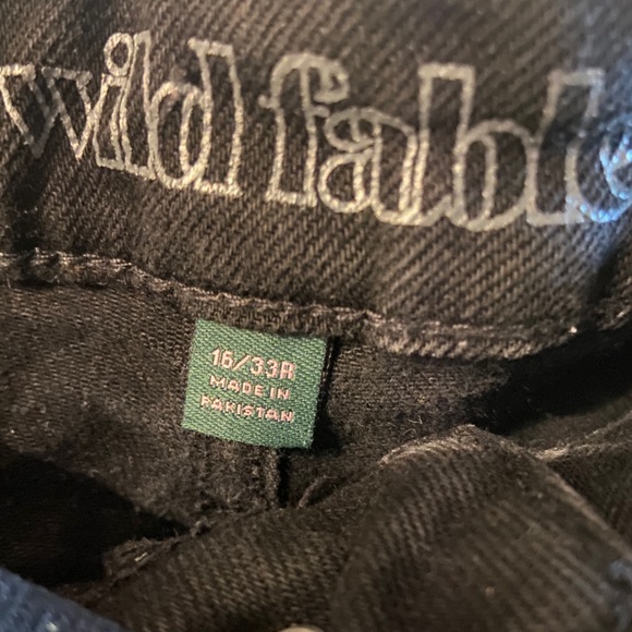 2-4-1 BLACK MID-RISE SIZE 14 (LOFT) / BLACK HIGH WAIST SIZE 16/33R (WILD FABLE) - Picture 5 of 8